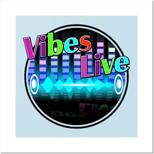 Vibes Live Radio Posters and Art